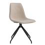 2x Rotating Dining Chair Monaco Steel Flat Weave 2