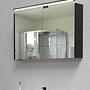 LED Wall Lamp Lino Polycarbonate Black 1