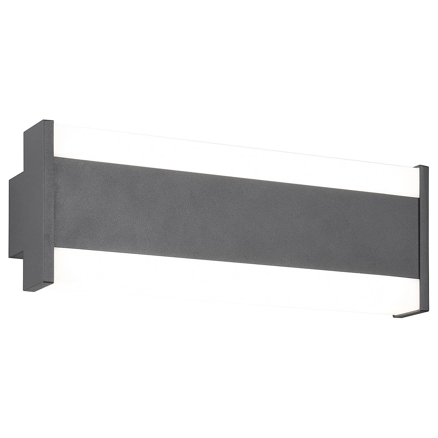 Dawson Wall Lamp Aluminum Acrylic Glass Anthracite 1