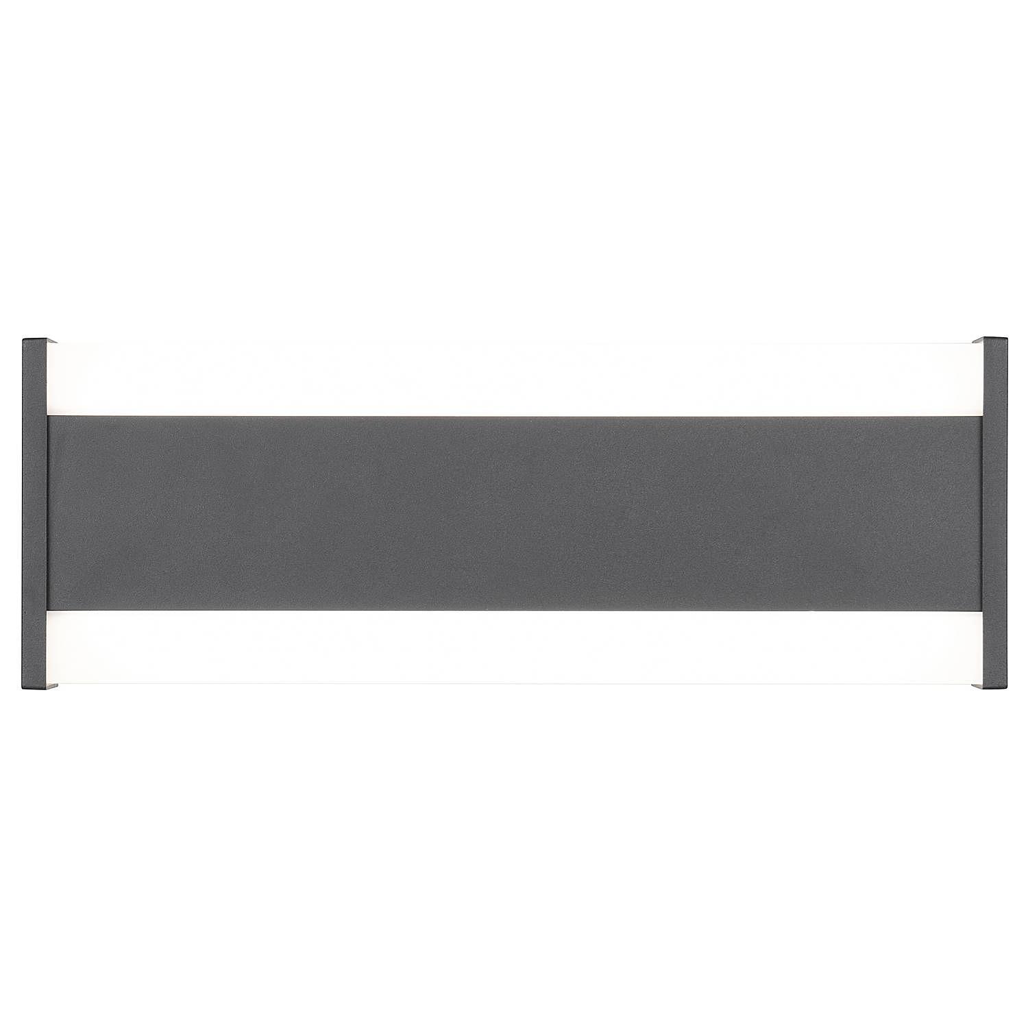 Dawson Wall Lamp Aluminum Acrylic Glass Anthracite 4
