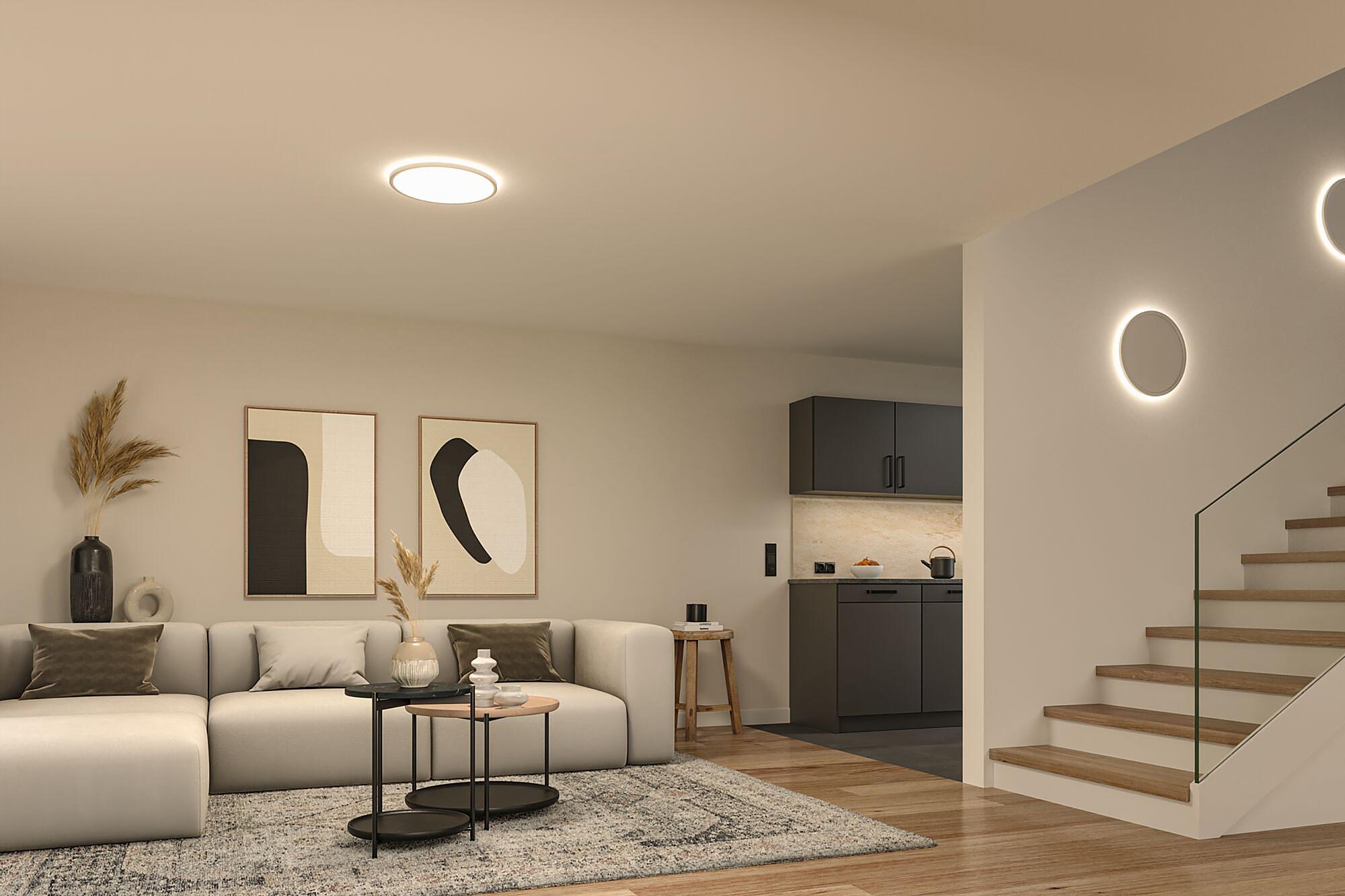 LED-Deckenleuchte Atria Shine Sep Kunststoff Warmweiß 2