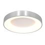 LED ceiling light Ringlede acrylic glass silver 1-light 0