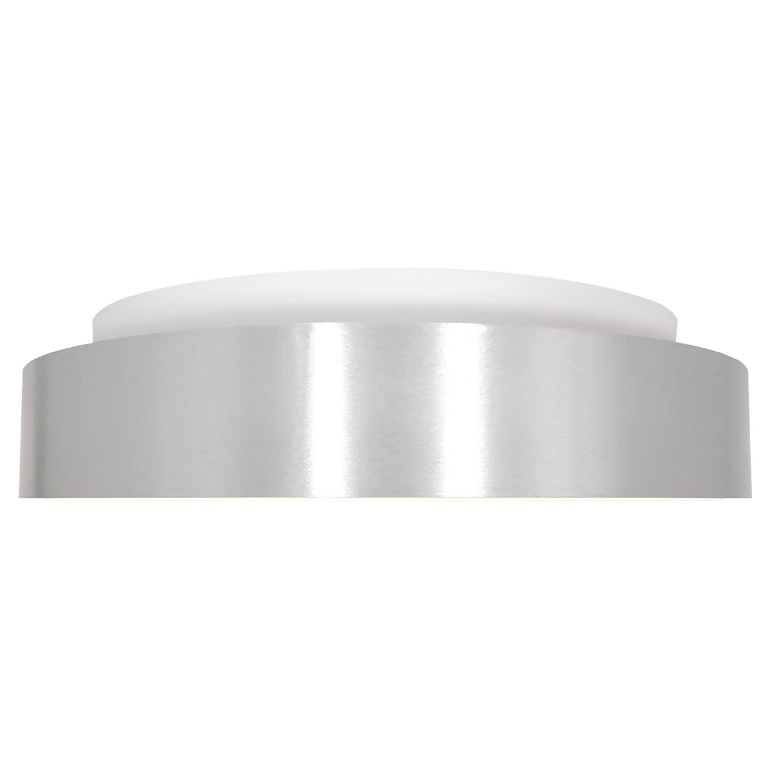 LED ceiling light Ringlede acrylic glass silver 1-light 4