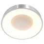 LED ceiling light Ringlede acrylic glass silver 1-light 3