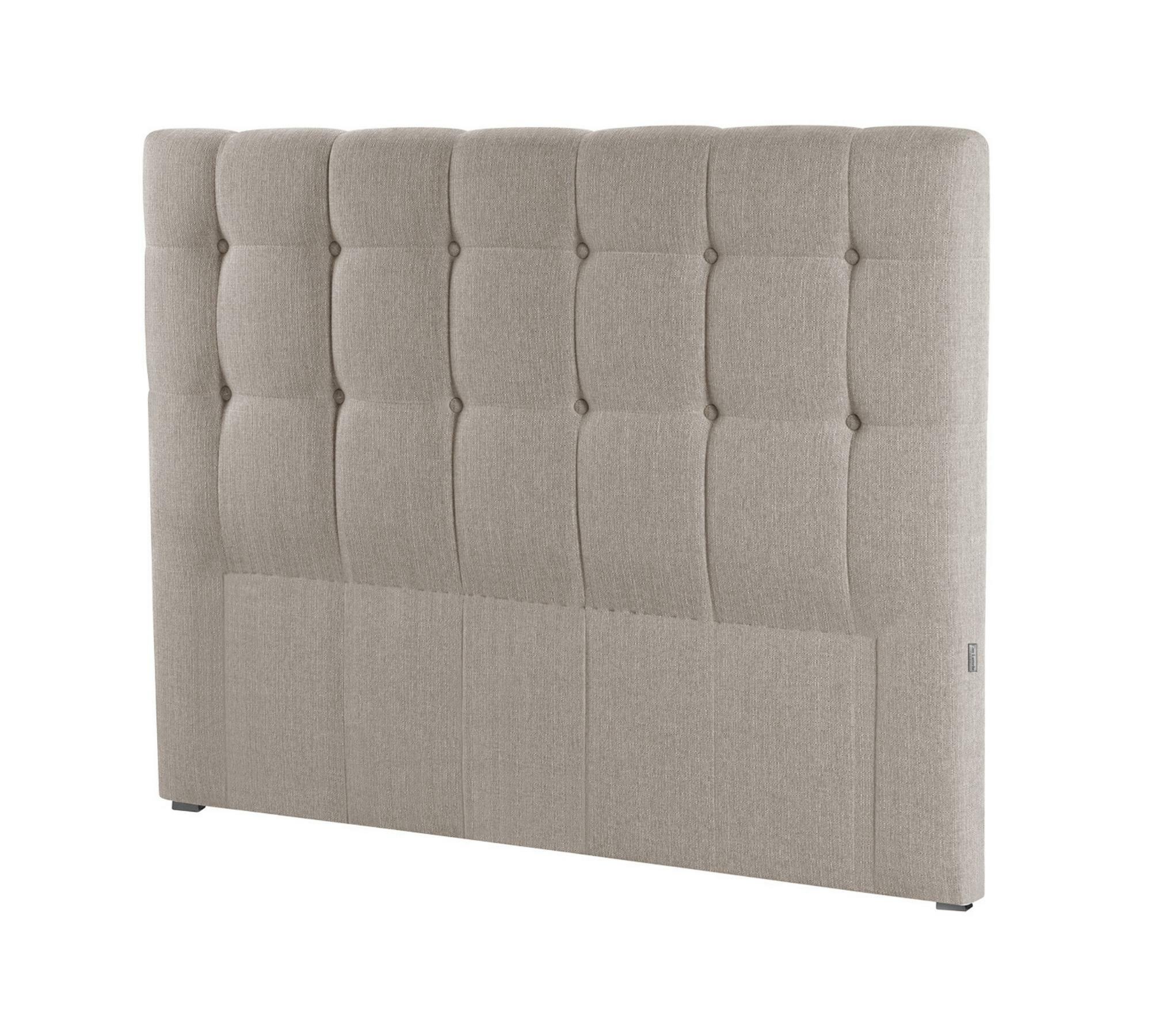 Bettkopfteil Kiefernholz Hypoallergene Fasern 140cm 0