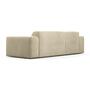 2-Sitzer Karen Récamiere Links Cord Samt Creme 7