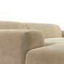 2-Sitzer Karen Récamiere Links Cord Samt Creme 8