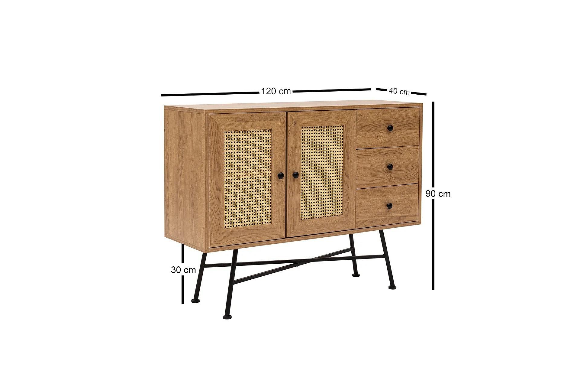 Nala 120 Konsolentisch Natur 9