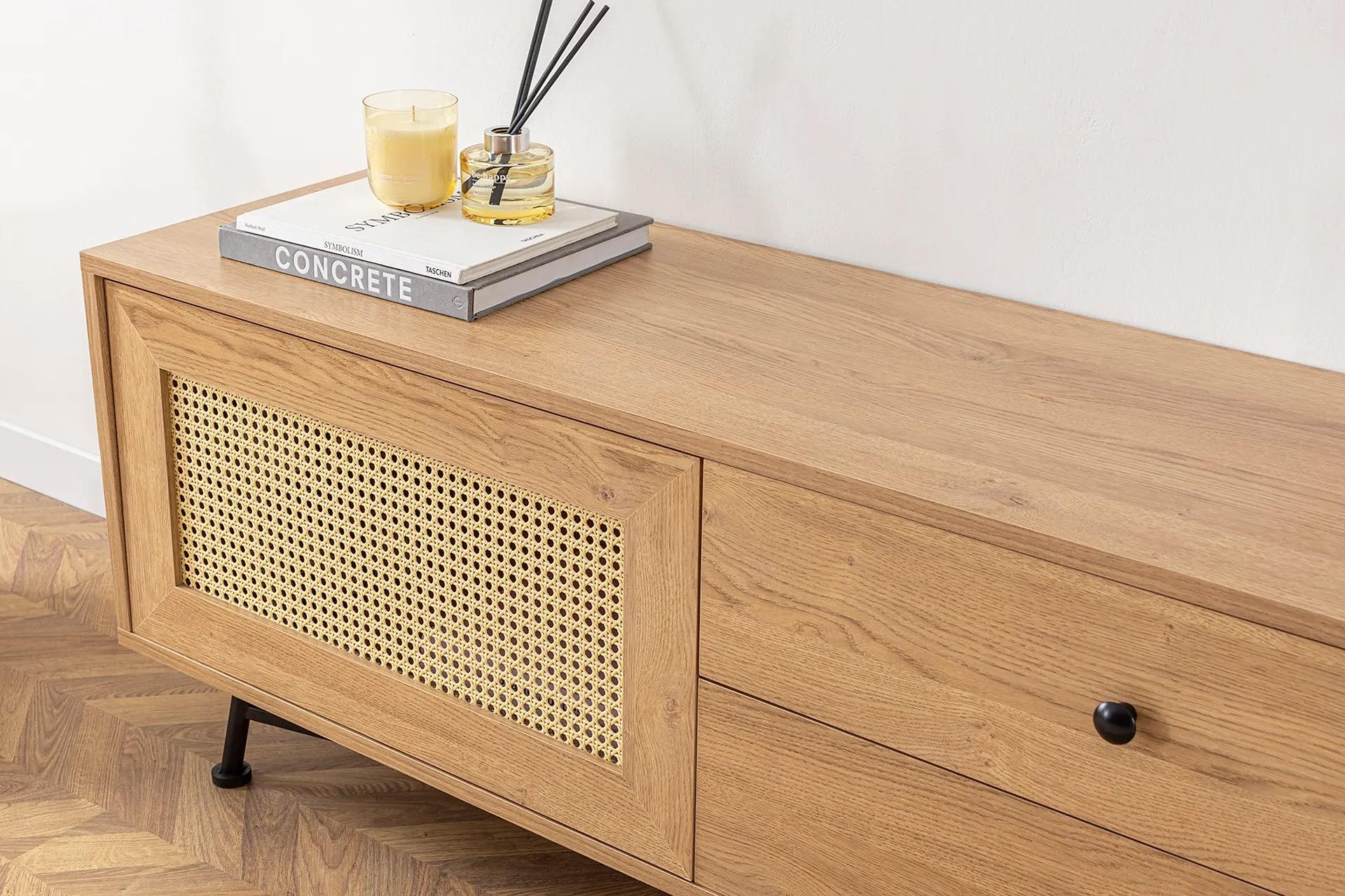 Nala 140 TV stand Brown 4