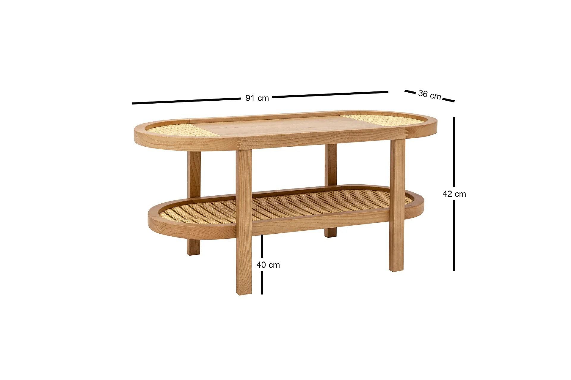 Nala 42 Coffee table Brown 8