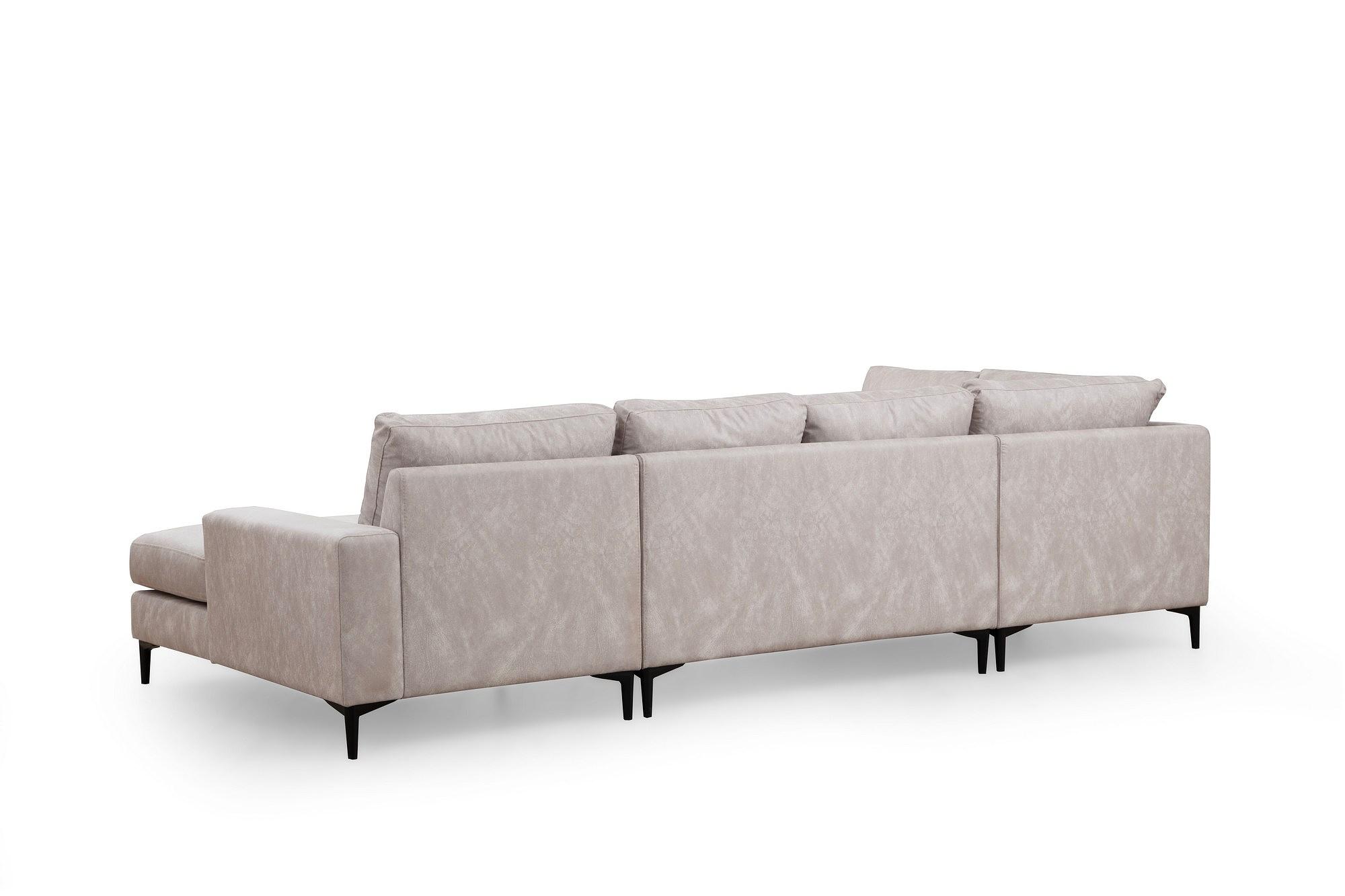 Porto Corner Sofa Beige 4