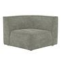 1-seater corner module right Planet Grey Green 1