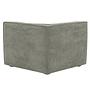 1-seater corner module right Planet Grey Green 2