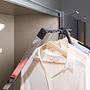 Adjustable clothes lift SKØP 90 Silver Metal Plastic 2