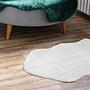 Faux fur Tukums White 55 x 80 cm 4