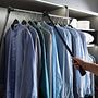 Adjustable clothes lift SKØP 90 Silver Metal Plastic 3