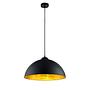 Pendelleuchte Romino II Metall Schwarz Gold 1
