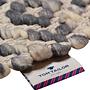 Smooth Comfort Diamond Carpet Wool Cotton Grey 3