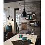 Pendant lamp Priddy II Steel Black Number of flames: 3 1