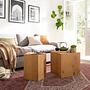 Cubus III Side Table Oak Brown 2