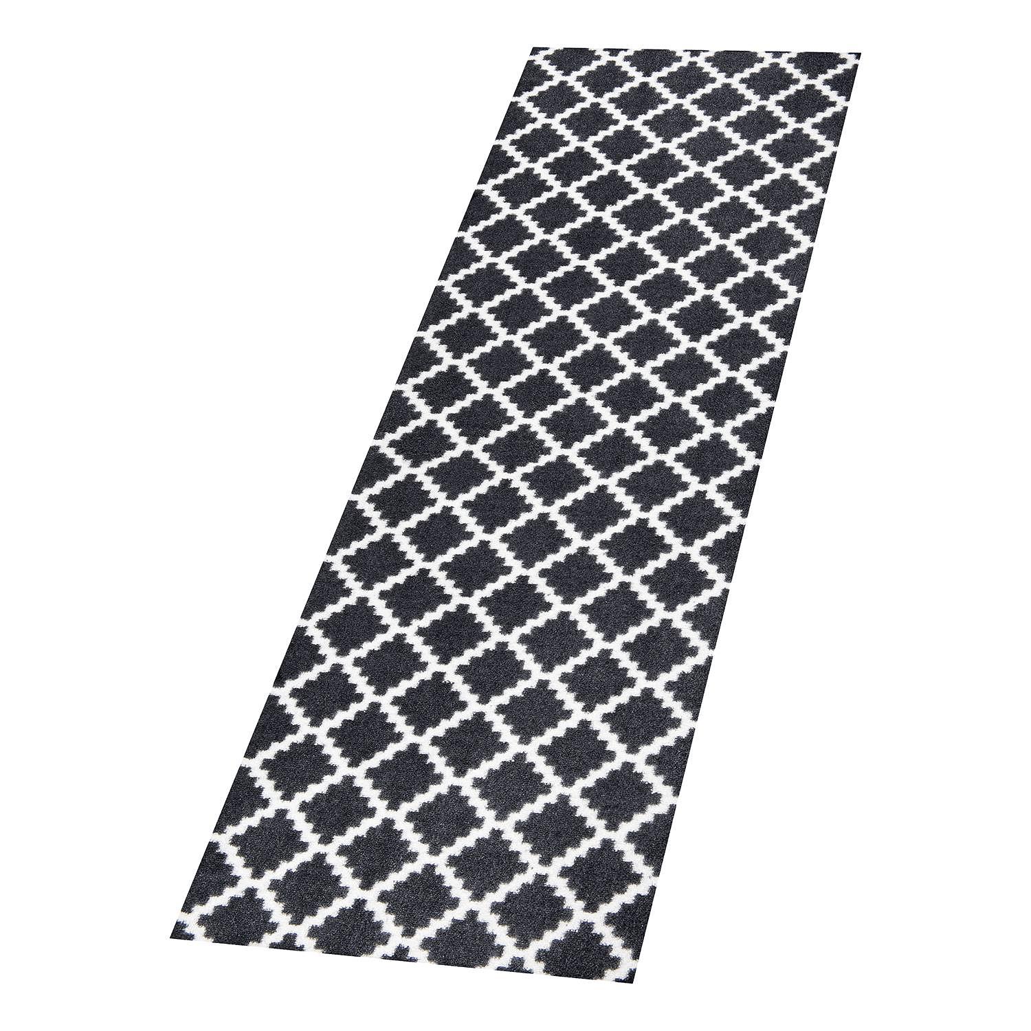 Elegance Runner Synthetic fiber Black / White 1