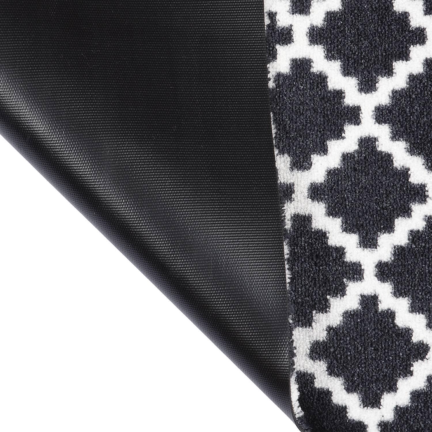 Elegance Runner Synthetic fiber Black / White 3