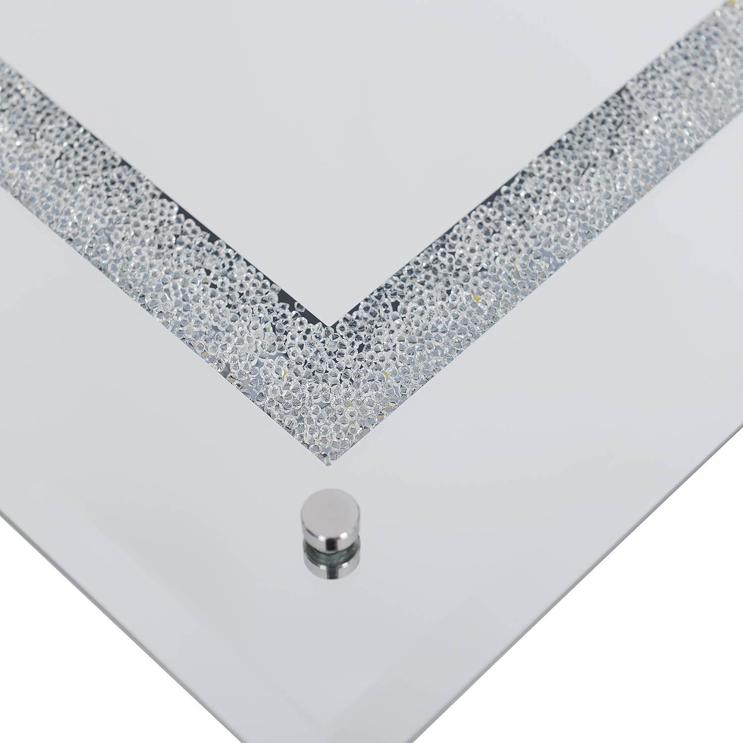 Aarau LED Ceiling Light Stainless Steel Silver 2