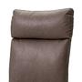 2x Freischwinger Sarena Stainless Steel Silver Antique Brown 4