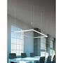 LED pendant luminaire Snake II Acrylic glass Steel 2