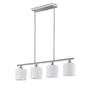 Tommy Pendant Lamp Cotton Fabric Iron 4-light 1