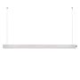 LED pendant luminaire Snake II Acrylic glass Steel 1