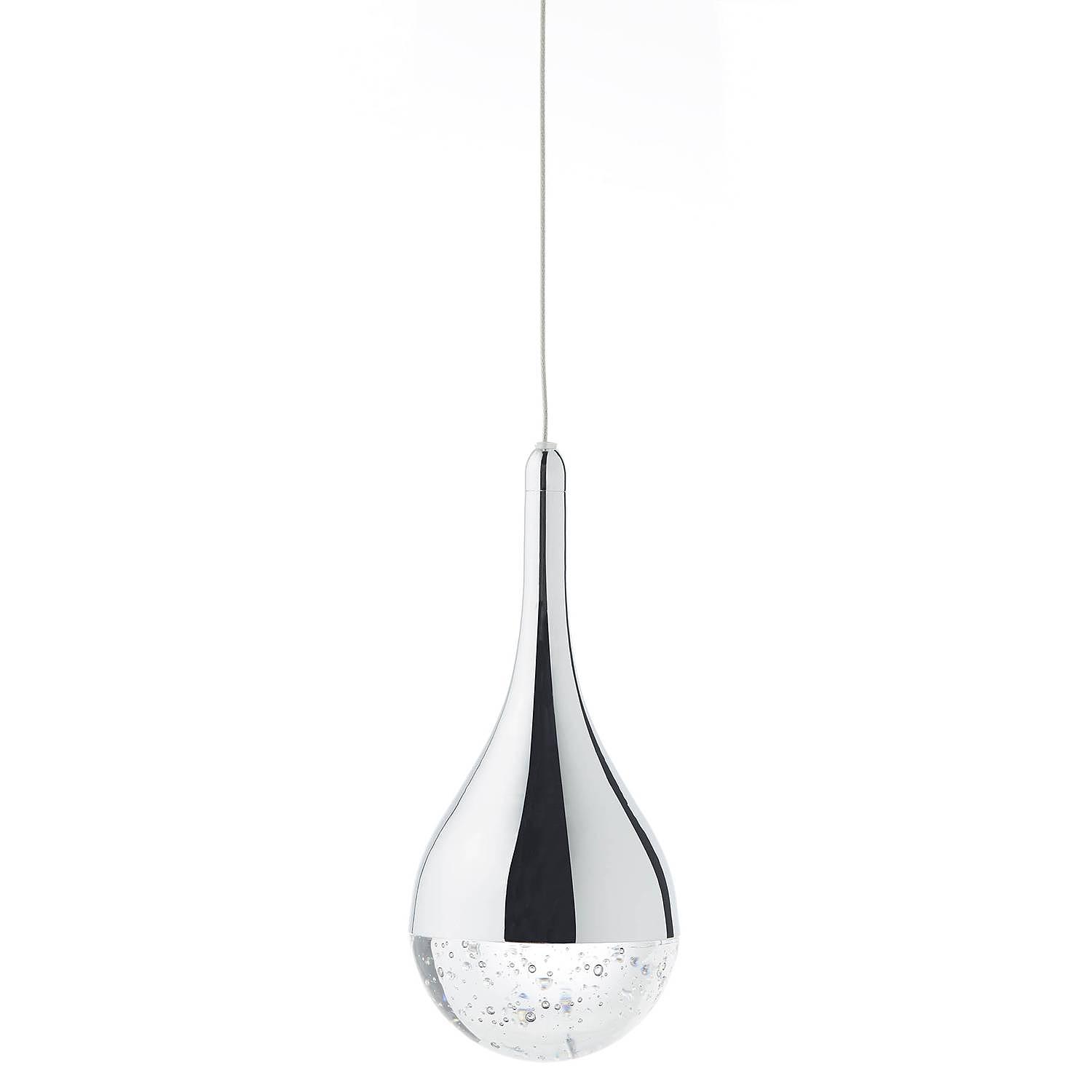 LED pendant lamp Frizzante Glass Steel Number of flames: 3 2