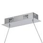 3-light LED pendant lamp Lasana IV Steel 4