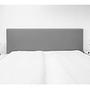 Boxspring-Kopfteilbezug Greenmount Mischgewebe Granit 1