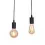 5-flame pendant lamp Damian Metal Wood 4