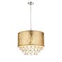 Pendant light Amy II mixed fabric / iron 1-light 3
