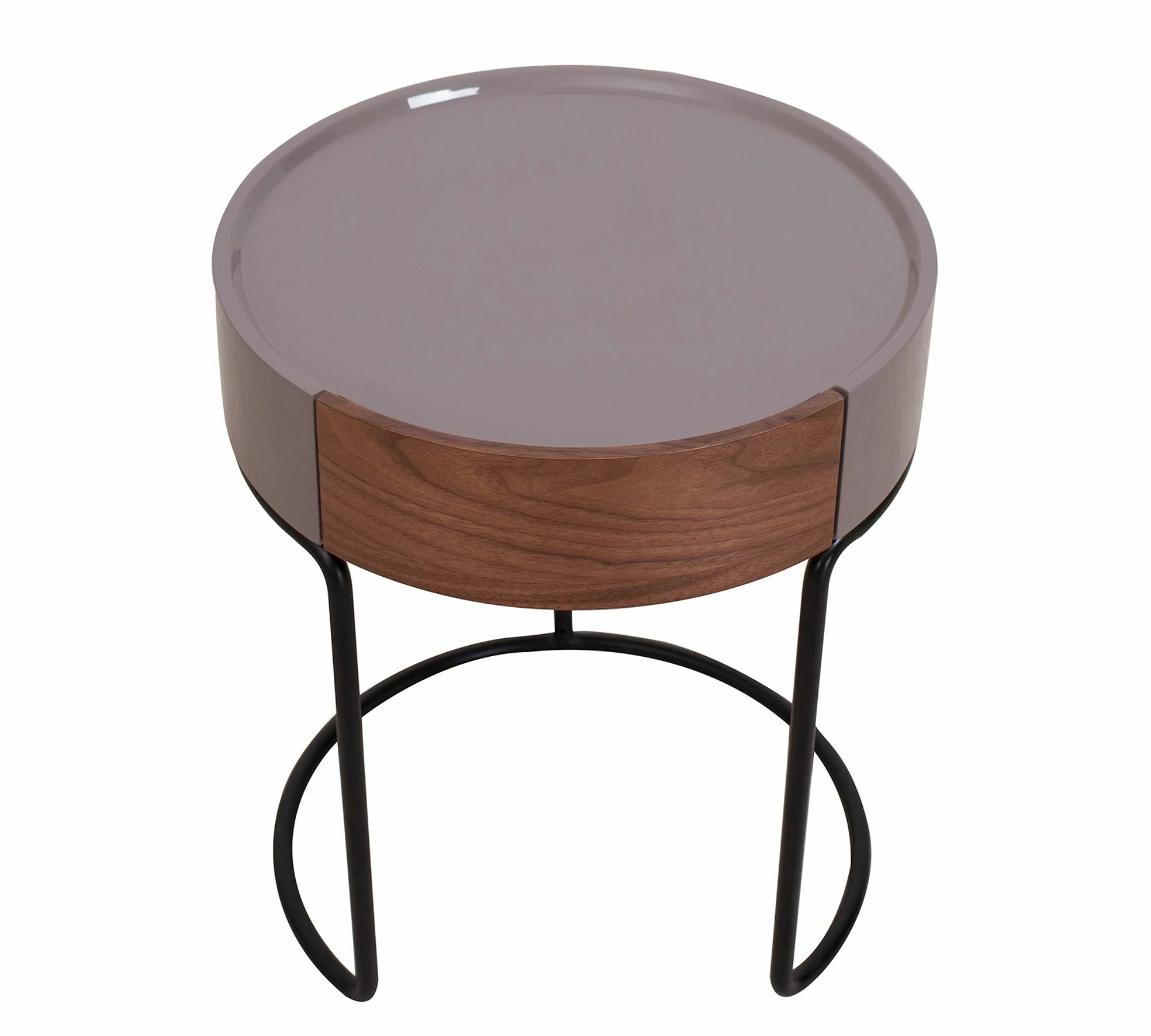 Side table Don Wood material / Metal Brown / Black 5