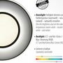 LED ceiling light 1-flame plastic metal 8