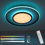 LED ceiling light 1-flame plastic metal 4