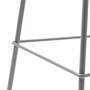 Bar stool plastic metal powder-coated 6