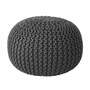 Pouf Webstoff Grau 1