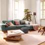 Pouf Webstoff Grau 3