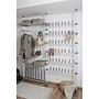 Telescopic clothes rack Hercules I Metal White 1 set 4