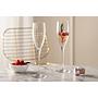 6x Champagne glass Poesia (crystal glass translucent 2