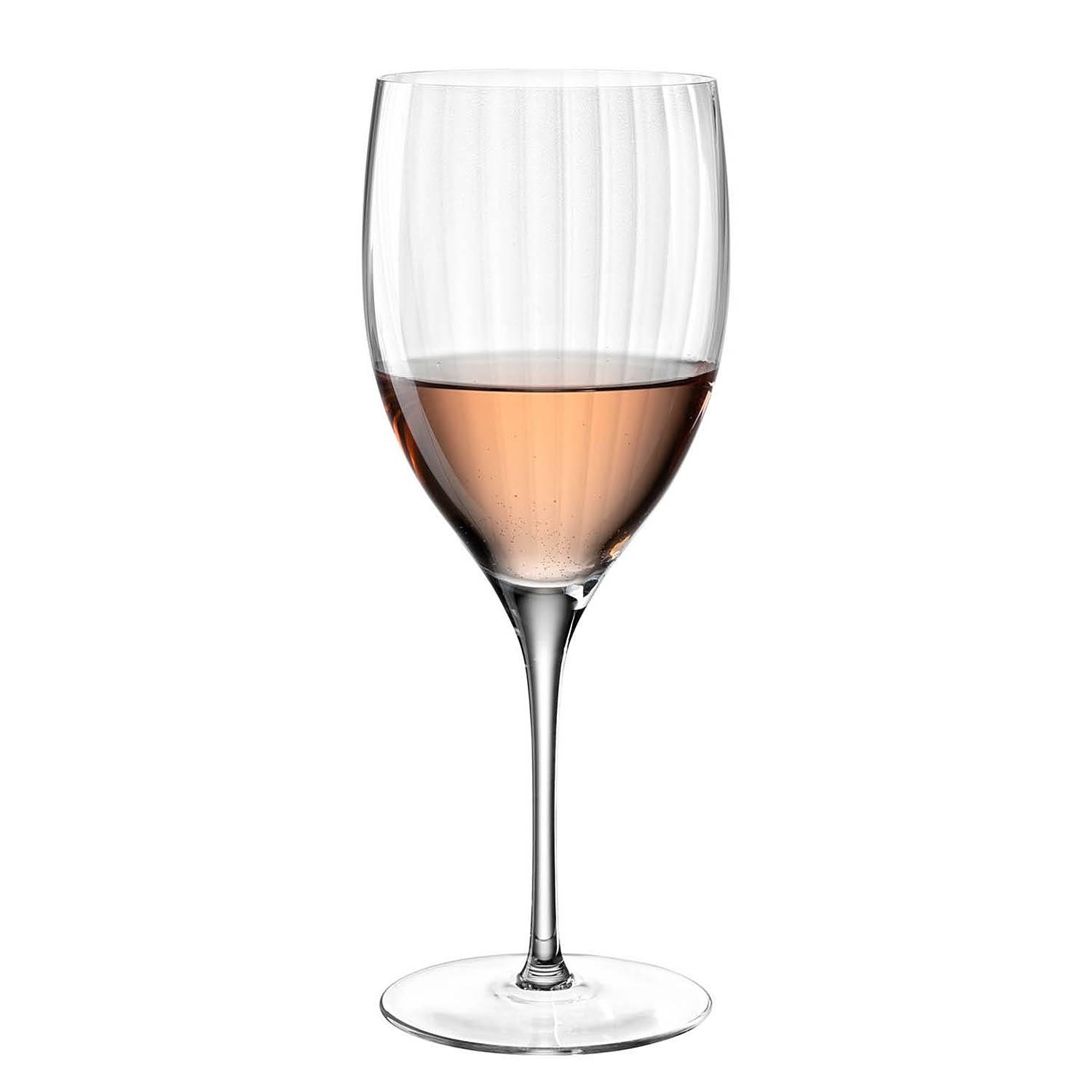x6 Red wine glass Poesia Crystal glass Clear 4