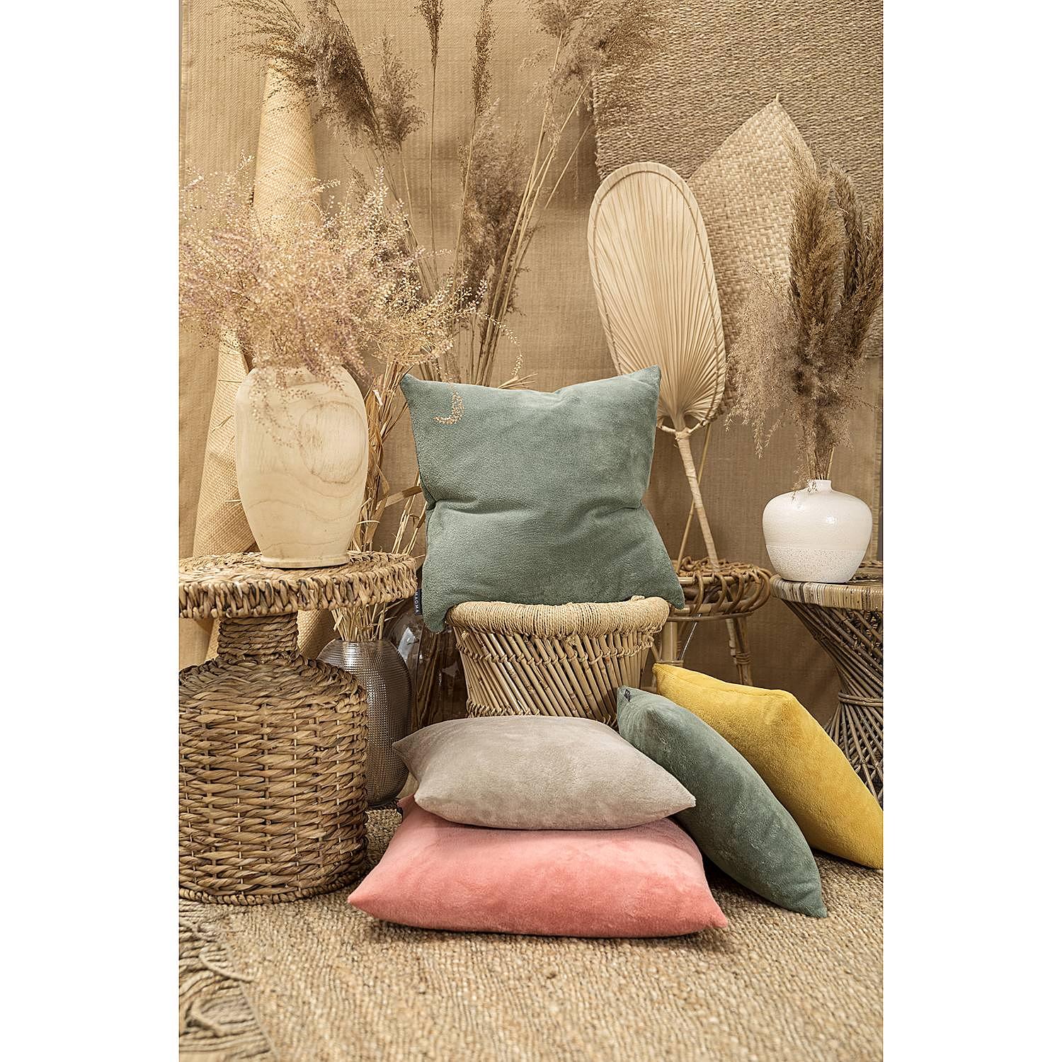 Pillowcase Bamboo Blended Fabric Apricot 2