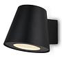 Naples LED outdoor wall light clear glass aluminum 1-light 1