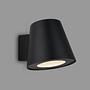 Naples LED outdoor wall light clear glass aluminum 1-light 2