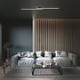 LED Ceiling Light Rey I Black 2