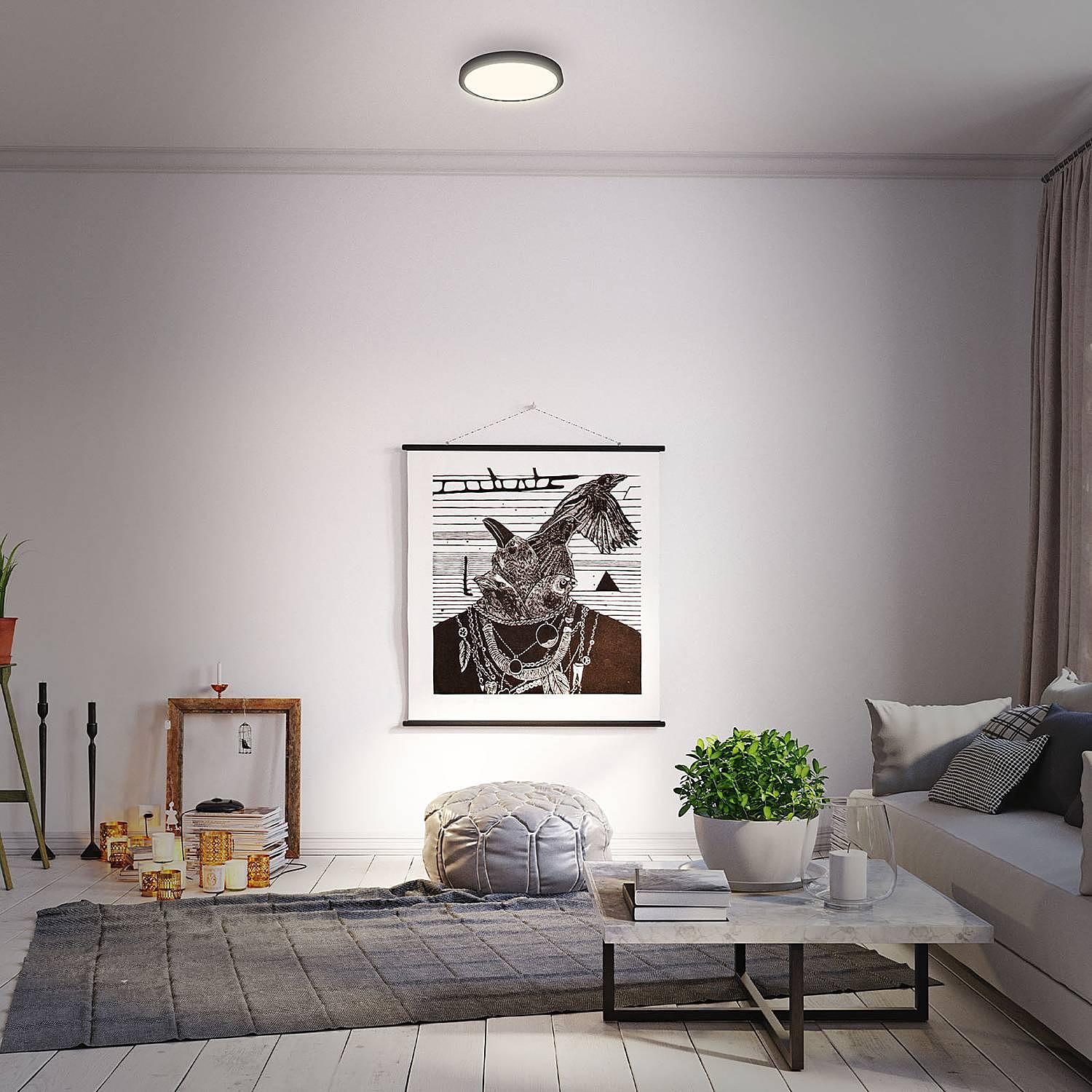 LED ceiling light Runa I Black 3